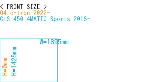 #Q4 e-tron 2022- + CLS 450 4MATIC Sports 2018-